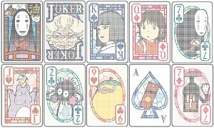 Spirited Away See-through Playing Cards (Anime Toy)