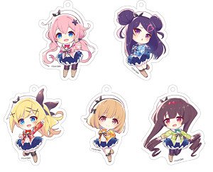 Dropout Idol Fruit Tart Acrylic Key Chain (Set of 5) (Anime Toy)