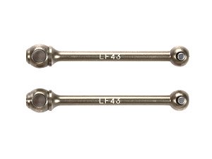 TRF LF ダブルカルダン用ドライブシャフト (43サイズ、2本) (ラジコン)