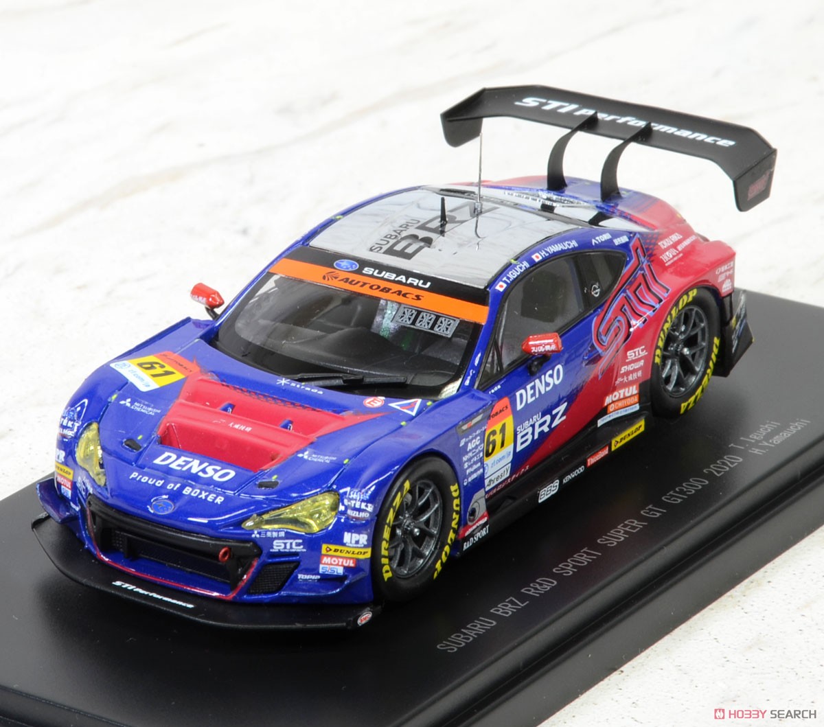 SUBARU BRZ R&D SPORT SUPER GT GT300 2020 No.61 (ミニカー) 商品画像1