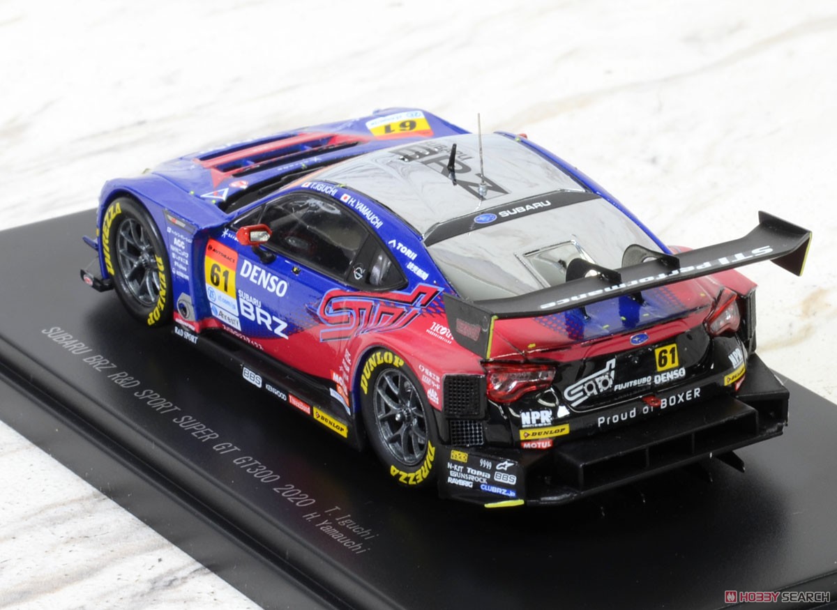 SUBARU BRZ R&D SPORT SUPER GT GT300 2020 No.61 (ミニカー) 商品画像3