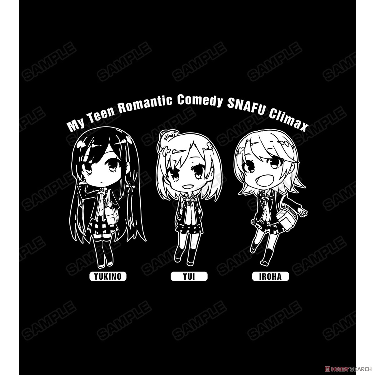やはり俺の青春ラブコメはまちがっている。完 雪ノ下雪乃＆由比ヶ浜結衣＆一色いろは デフォルメ BIGジップトートバッグ (キャラクターグッズ) 商品画像5