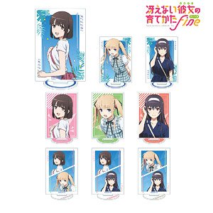 冴えない彼女の育てかた Fine 描き下ろしイラスト 夏のお出かけver. トレーディングアクリルスタンド (9個セット) (キャラクターグッズ)
