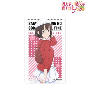 冴えない彼女の育てかた Fine 加藤恵 カードステッカー (キャラクターグッズ)