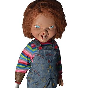 Designer Series / Child`s Play 2: Chucky 15 Inch Mega Scale Talking Figure Menasing Ver. (Completed)