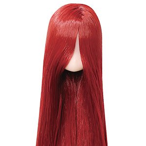 Head for Picconeemo S (White) (Hair Color / Red) (Fashion Doll)