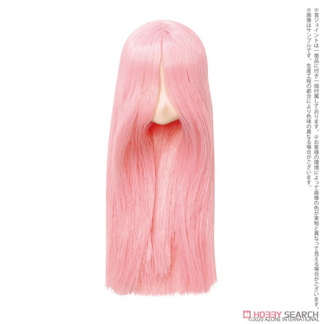Head for Picconeemo D (White) (Hair Color / Pastel Pink) (Fashion Doll) 商品画像2