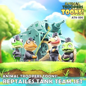 Reptiles Tank Team Set (Plastic model)