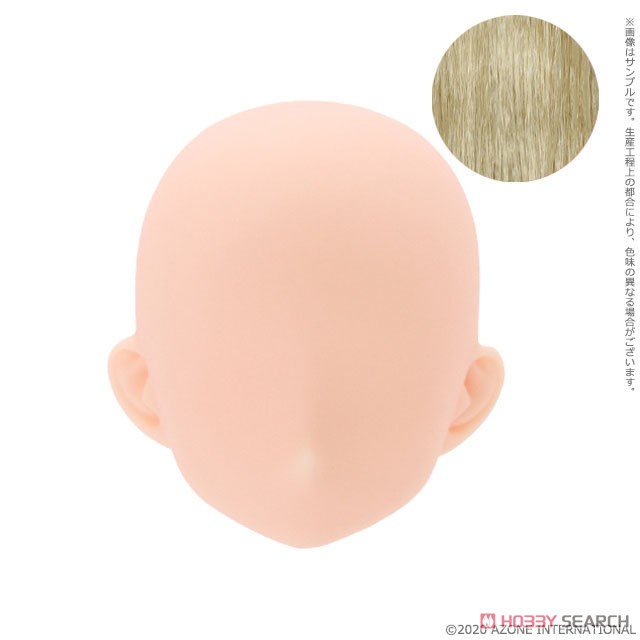 Head 2 for Pureneemo (Fresh) (Hair Color / Ash Blonde) (Fashion Doll) 商品画像1