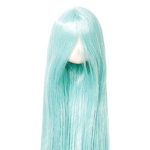 Head 2 for Pureneemo (White) (Hair Color / Pastel Blue) (Fashion Doll)