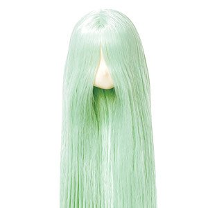 Head 2 for Pureneemo (White) (Hair Color / Pastel Green) (Fashion Doll)