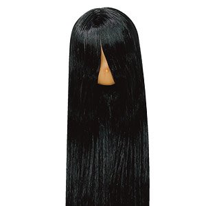 Head for Pureneemo (Tan) (Hair Color / Black) (Fashion Doll)