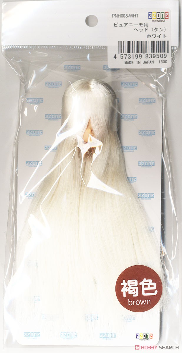 Head for Pureneemo (Tan) (Hair Color / White) (Fashion Doll) 商品画像3