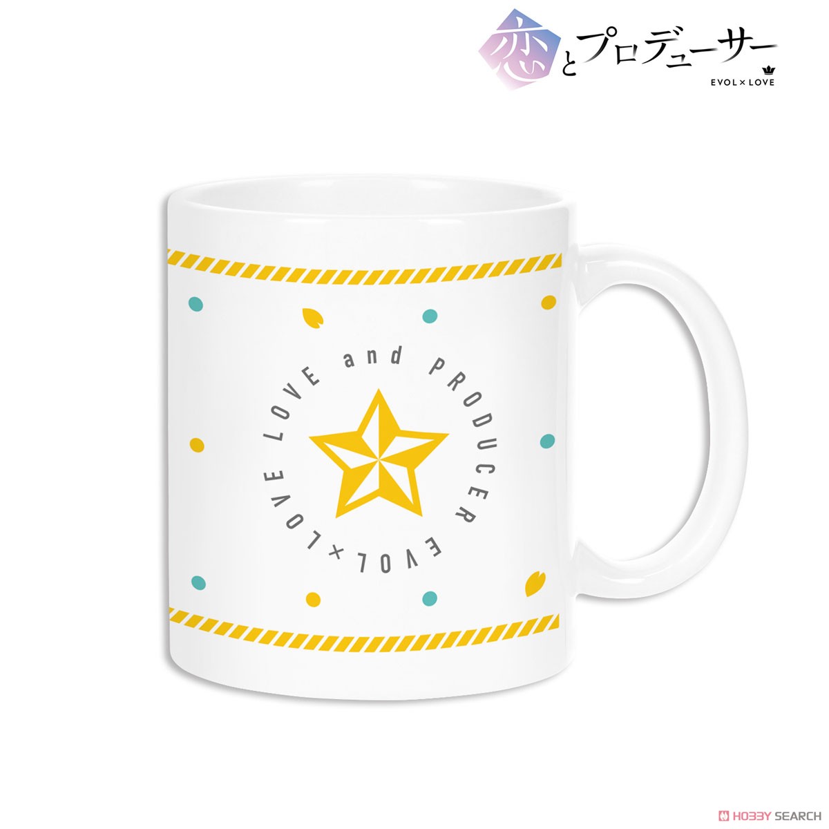 TV Animation [Love & Producer] Qiluo Zhou Motif Mug Cup (Anime Toy) Item picture1