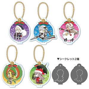 Fate/Grand Order Puchi Servant! Battle Ornament Style Acrylic Key Ring (Set of 6) (Anime Toy)