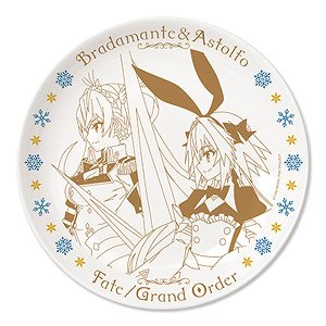 Fate/Grand Order Dish Plate (Astolfo & Bradamante) (Anime Toy)
