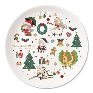 Fate/Grand Order Dish Plate (Santa Servants) (Anime Toy)