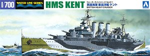 英国海軍 重巡洋艦 ケント (プラモデル)