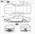 Toyota JZX90 Chaser/Cresta Avante Lucent/Tourer `93 (Model Car) Color3