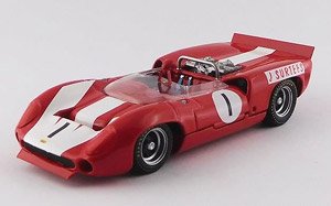 ローラ T70 Mk.2 スパイダー ガーズトロフィー ブランズハッチ 1966 #1 John Surtees 優勝車 (ミニカー)