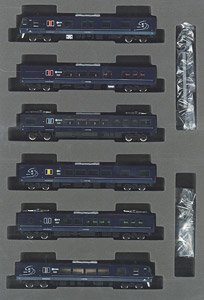 J.R. Series 117-7000 Electric Car (West Express Ginga) Set (6-Car Set) (Model Train)