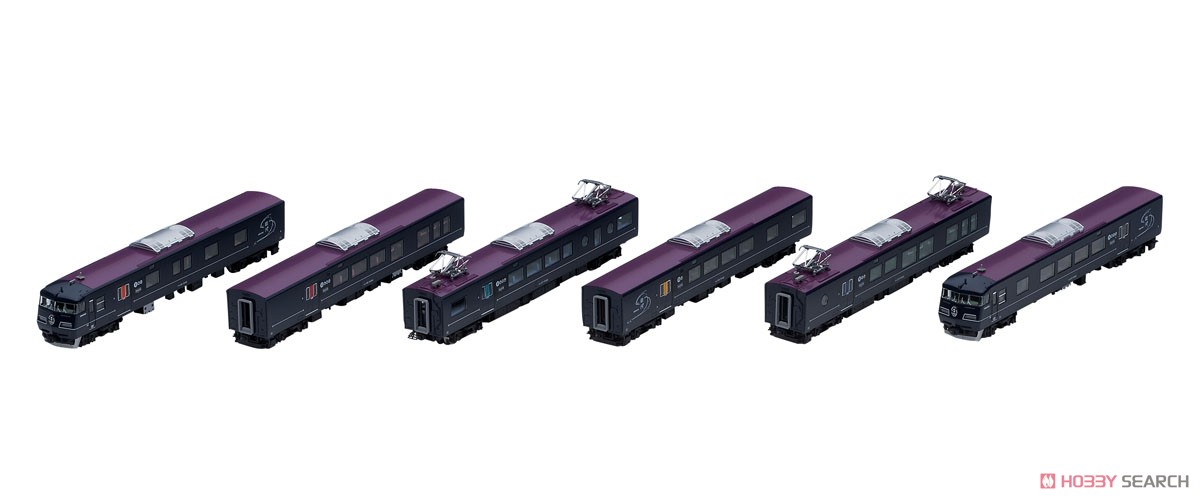 JR 117-7000系 電車 (WEST EXPRESS 銀河) セット (6両セット) (鉄道模型) 商品画像13