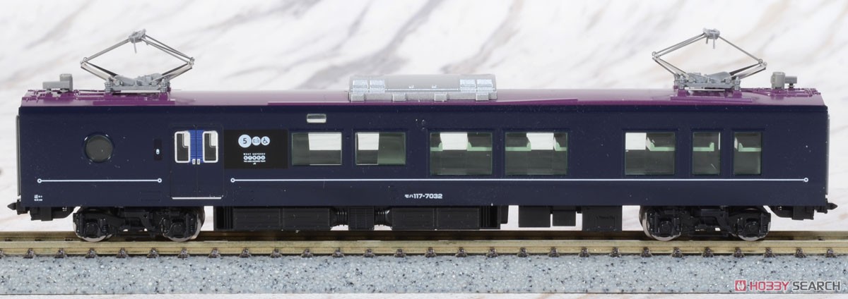 JR 117-7000系 電車 (WEST EXPRESS 銀河) セット (6両セット) (鉄道模型) 商品画像8