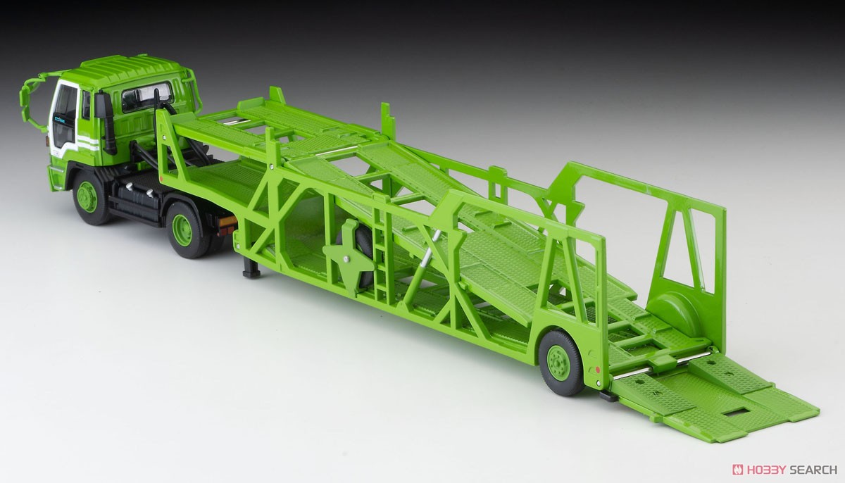 TLV-N225a Isuzu 810EX Car Transporter (Green) (Diecast Car) Item picture15