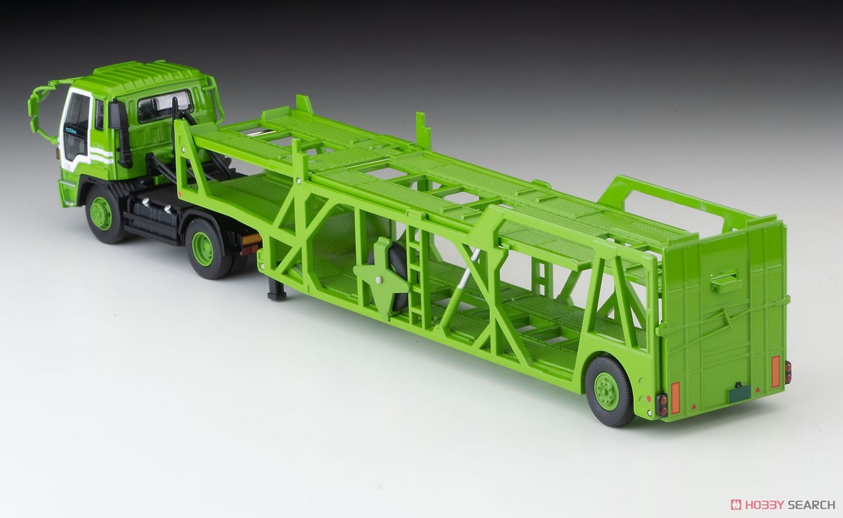 TLV-N225a Isuzu 810EX Car Transporter (Green) (Diecast Car) Item picture17
