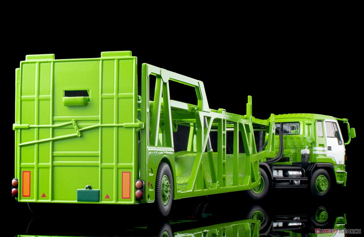 TLV-N225a Isuzu 810EX Car Transporter (Green) (Diecast Car) Item picture19
