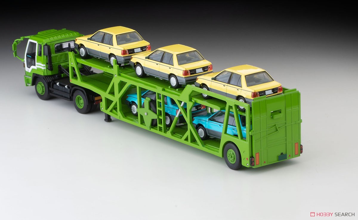 TLV-N225a Isuzu 810EX Car Transporter (Green) (Diecast Car) Other picture10