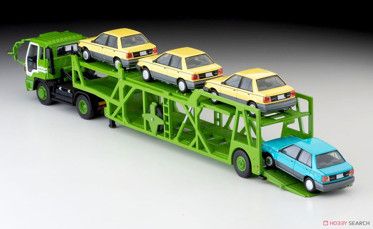 TLV-N225a Isuzu 810EX Car Transporter (Green) (Diecast Car) Other picture7