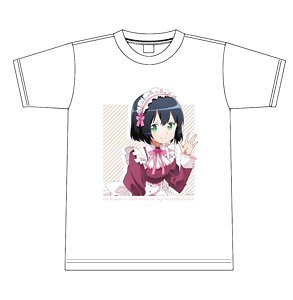 となりの吸血鬼さん 【描き下ろし】 灯 (メイド) ドライメッシュTシャツ M (キャラクターグッズ)