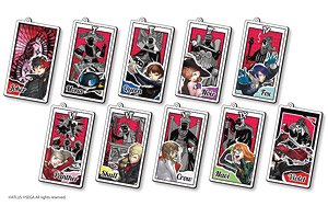 Persona 5 The Royal Tarot Acrylic Key Ring (Set of 10) (Anime Toy)