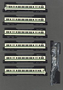 J.R Suburban Train Series 117-300 (Fukuchiyama Color) Set (6-Car Set) (Model Train)