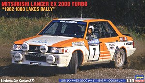 Mitsubishi Lancer EX 2000 Turbo 1982 1000 Lakes Rally (Model Car)