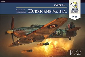 Hurricane Mk.IIb/c Expert Set (Plastic model)