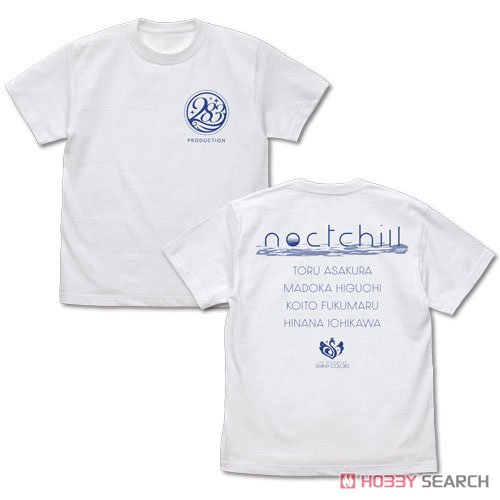 アイドルマスター シャイニーカラーズ 283プロ ノクチル Tシャツ WHITE L (キャラクターグッズ) 商品画像1