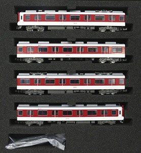 Kintetsu Series 2610 (Dispersion Cooler Cover Air Conditioned Car) Four Car Formation Set (w/Motor) (4-Car Set) (Pre-colored Completed) (Model Train)