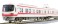 Meitetsu Series 1800 (Old Color) Additional Two Car Formation Set (without Motor) (Add-on 2-Car Set) (Pre-colored Completed) (Model Train) 商品画像7 Thumbnail