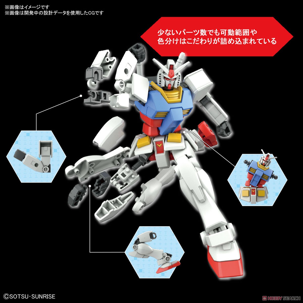 ENTRY GRADE RX-78-2 ガンダム (ライトパッケージVer.) (ガンプラ) その他の画像2