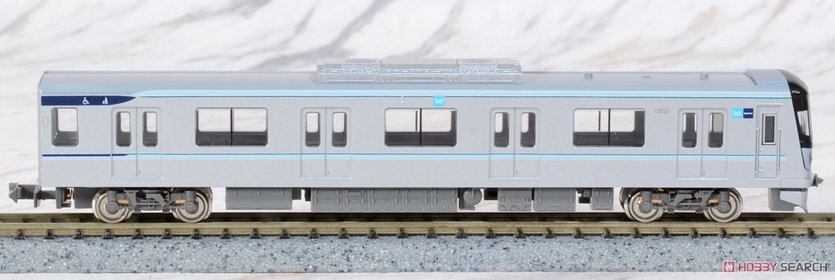 Tokyo Metro Series 13000 (Hibiya Line, #21 Formation) Seven Car Formation Set (w/Motor) (7-Car Set) (Pre-colored Completed) (Model Train) 商品画像10