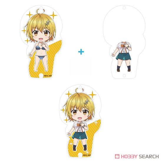 Super HxEros Dress Up Acrylic Key Chain Kirara Hoshino (Anime Toy) 商品画像1