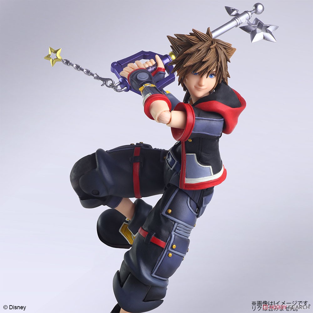 KINGDOM HEARTS III BRING ARTS ソラ Version 2 (完成品) 商品画像6