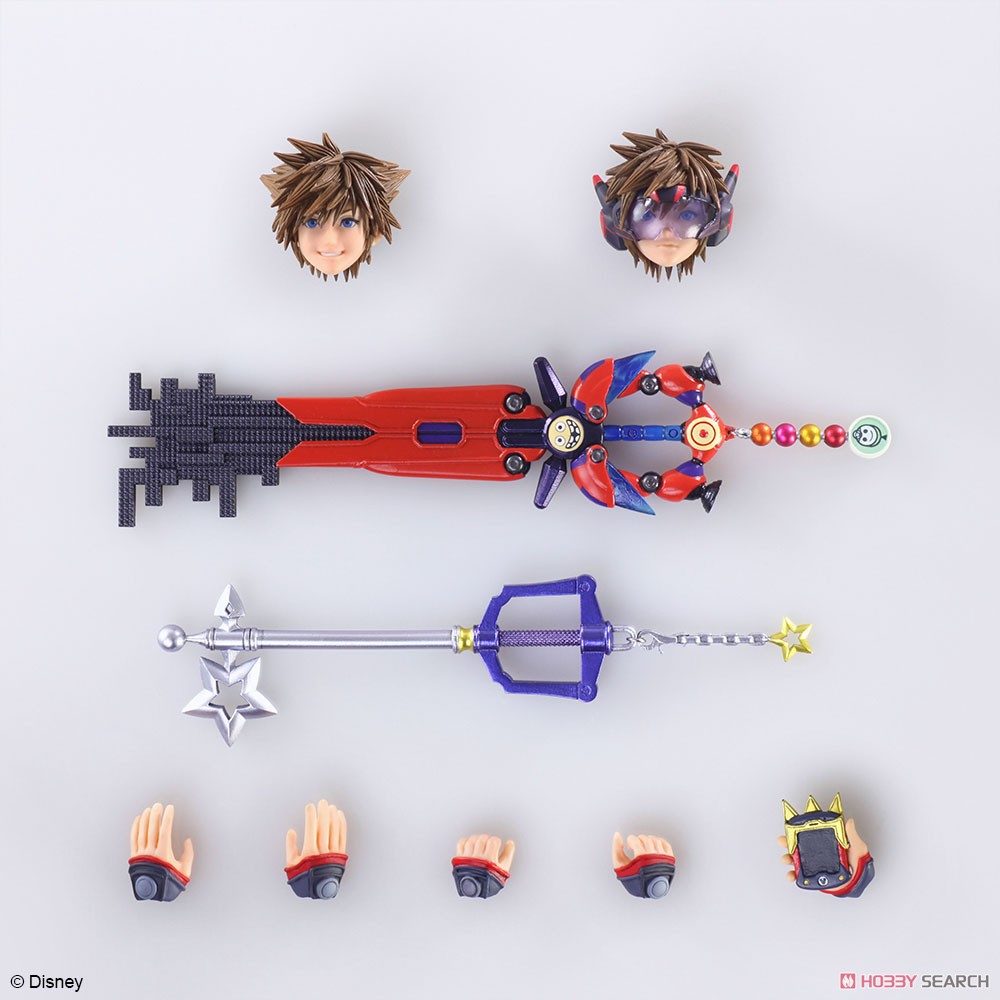 KINGDOM HEARTS III BRING ARTS ソラ Version 2 (完成品) 商品画像7