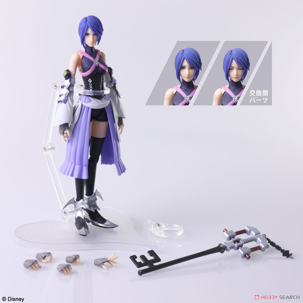 Kingdom Hearts III Bring Arts Aqua (Completed) Item picture8