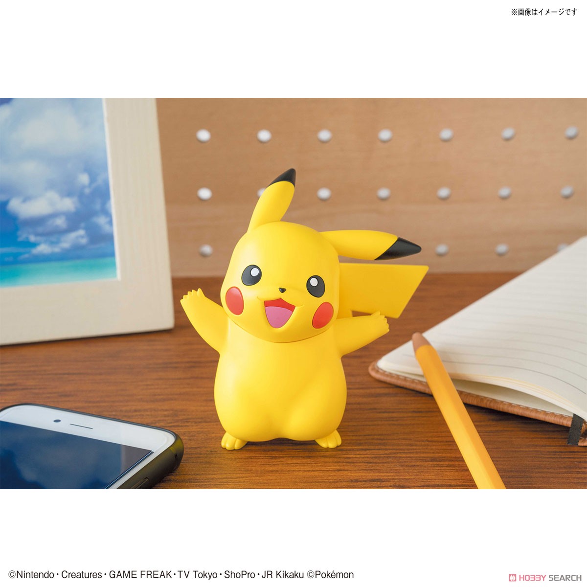 Pokemon Plastic Model Collection Quick!! 01 Pikachu (Plastic model) Other picture2