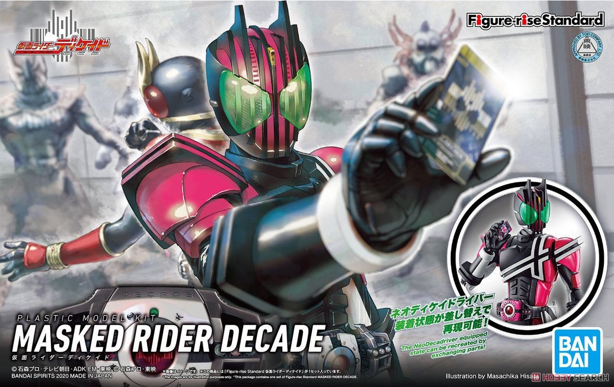 Figure-rise Standard Masked Rider Decade (Plastic model) Package1