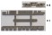 [ 8511 ] Power Bogie Frame & Under Floor Parts Set A-27 (KD Type + 4531BM) (Dark Gray) (for 1-Car) (Model Train) 商品画像1 Thumbnail