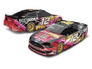 `Ryan Blaney` 2020 Body Armor/Strawberry Banana Ford Mustang NASCAR 2020 (Diecast Car)